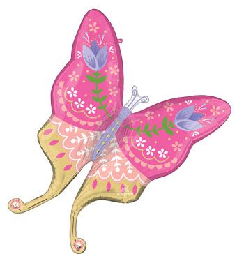 SPRING CHEER BUTTERFLY 33"