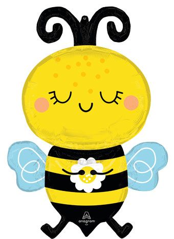 Happy Bee Balloon (32 Inch)