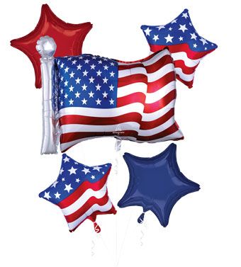 BOUQUET PATRIOTIC (5 Pack)