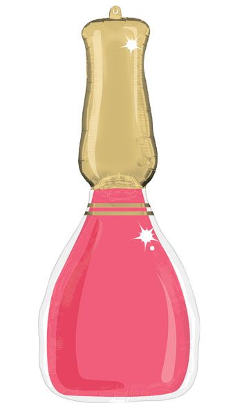 LRG SHP NAIL POLISH BOTTLE SPA PARTY 37"