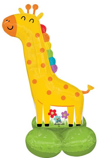 Airloonz Baby Giraffe 49" Foil Balloon