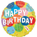 Yellow Happy Birthday To You Sunny Balloons Foil Balloon