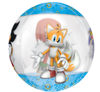 Sonic Characters Orbz Clearz Balloon (15 Inch)