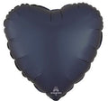 Navy Heart Balloon (18 Inch)