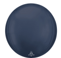 Navy Blue Solid Orbz Balloon (15 Inch)