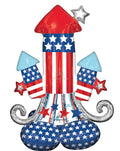 Firework Rocket Jr. Airloonz Balloon (38 Inch)