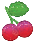 Cherry Foil Balloon
