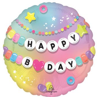 Happy Birthday to You Friendship Bracelet Balloon Kit