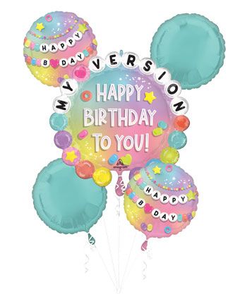 Happy Birthday to You Friendship Bracelet Balloon Kit