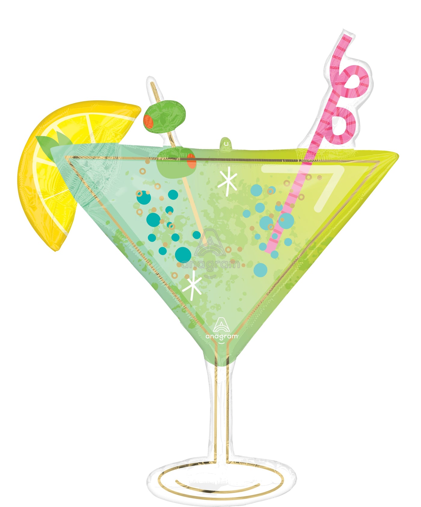 Cocktail Martini Glass Balloon (36 Inch)