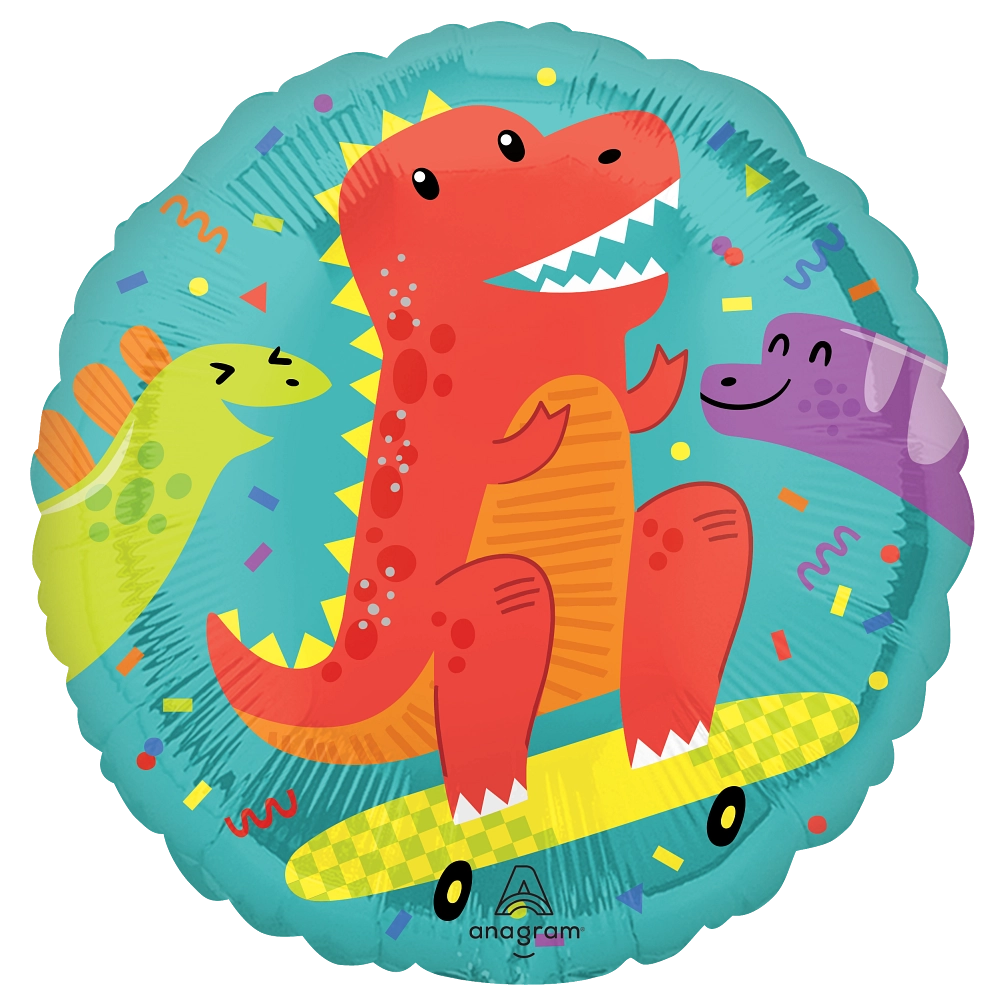 Cool Dinosaurs Foil Balloon (18 Inch)