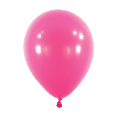 Small Hot Pink Latex Balloon (11 Inch)