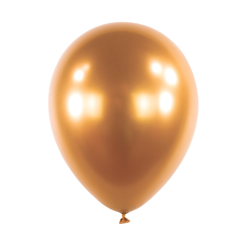 Small Satin Copper Latex Balloon (11 Inch)