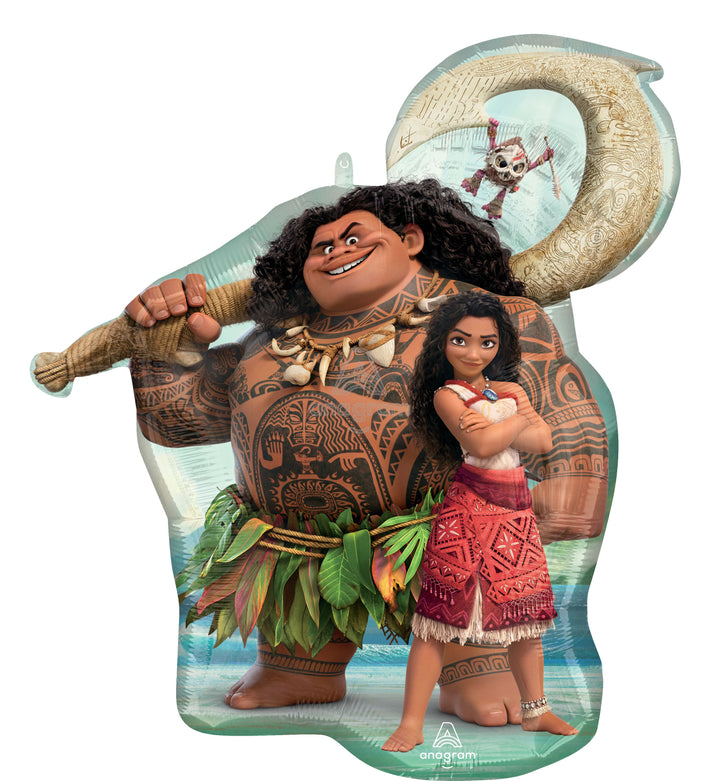 Moana &amp; Maui Characters Balloon (26 Inch)