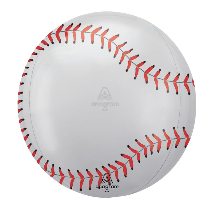 Baseball Orbz Balloon (15 Inch)