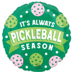 It's Always Pickleball Season Balloon (18 Inch)