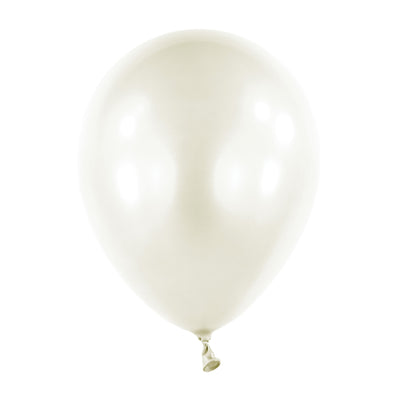 Small Pearl White Latex Balloon (11 Inch)