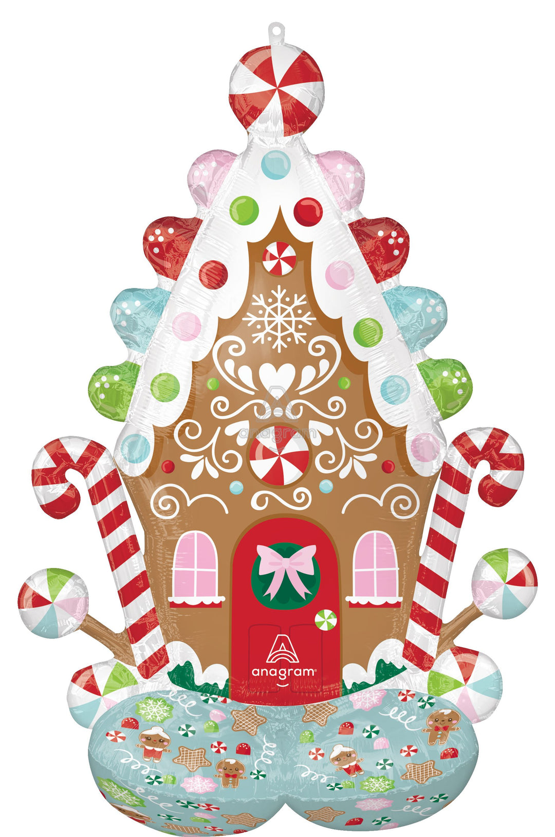 Gingerbread House Airloonz Balloon (51 Inch)