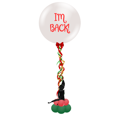 I'm Back! Naughty Elf Giant Balloon