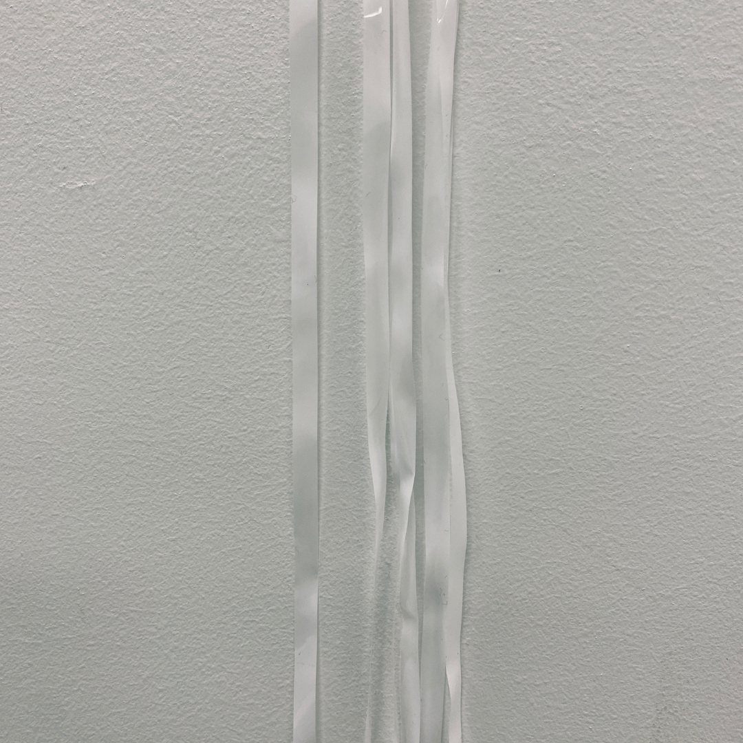 White Hanging Streamer Balloon Tails