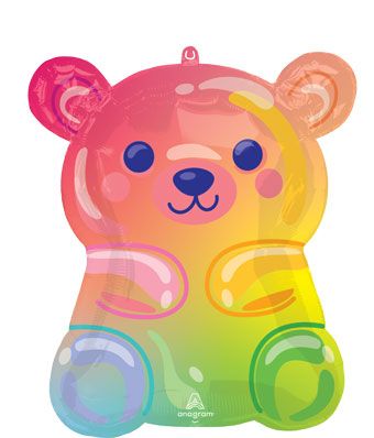 Gummy Bear Foil Balloon