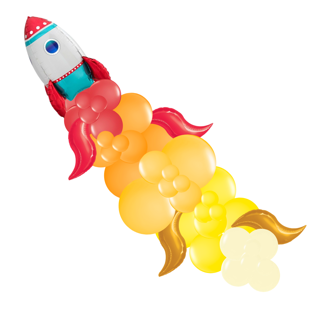 Blast Off Rocket Luxury Garland