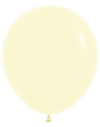 Medium 18" Pastel Yellow