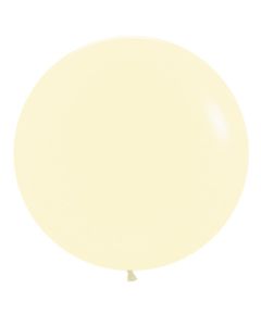 Extra Large 30" Pastel Yellow