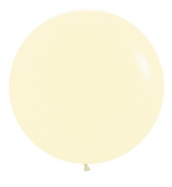 Large 24" Pastel Yellow