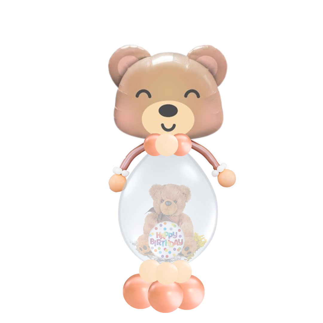 Cute Bear Stuffer Gift Balloon