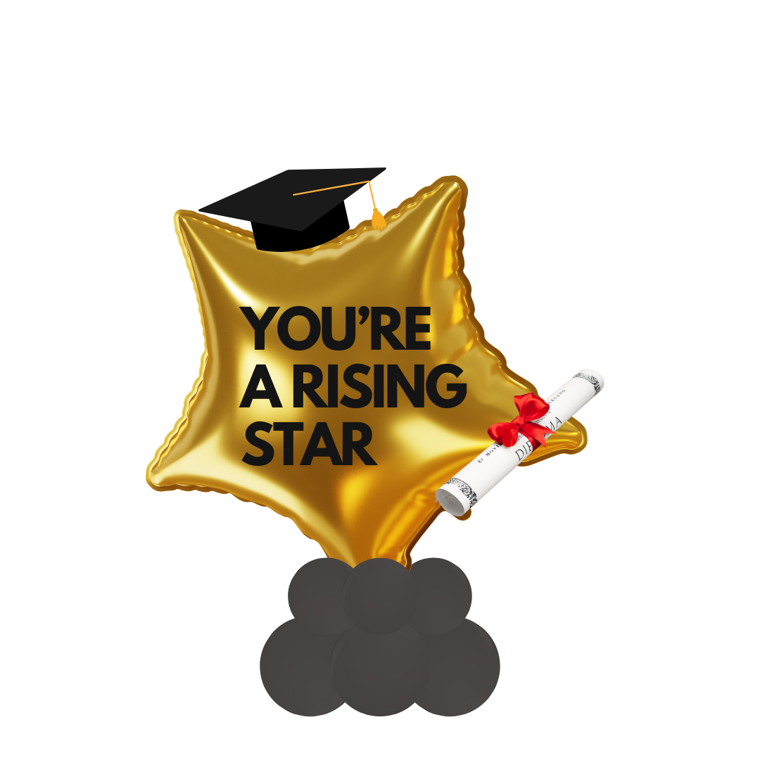 Rising Star Graduation Gift Centerpiece