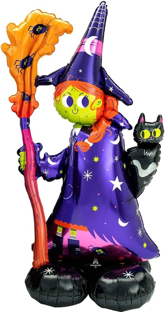 Witch Airloonz Foil Balloon (55 Inch)