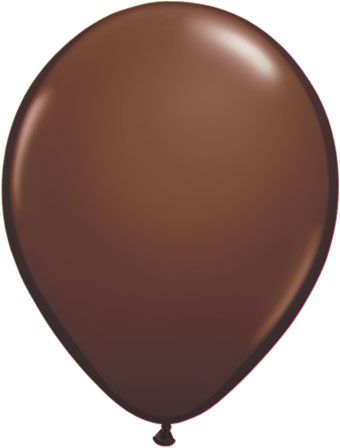 Standard Chocolate Brown  11" Latex