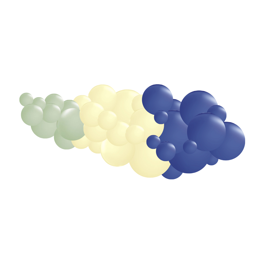 Ivory Lace Latex Balloon (11 Inch)