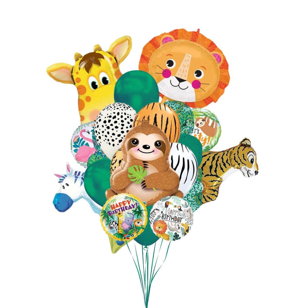 Jungle Animals Birthday Bouquet