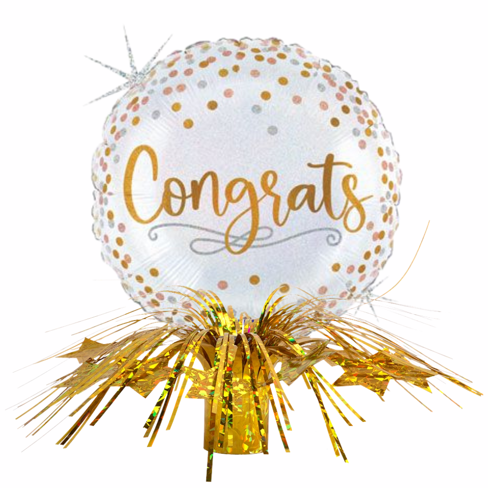 Congrats Fringe Centerpiece