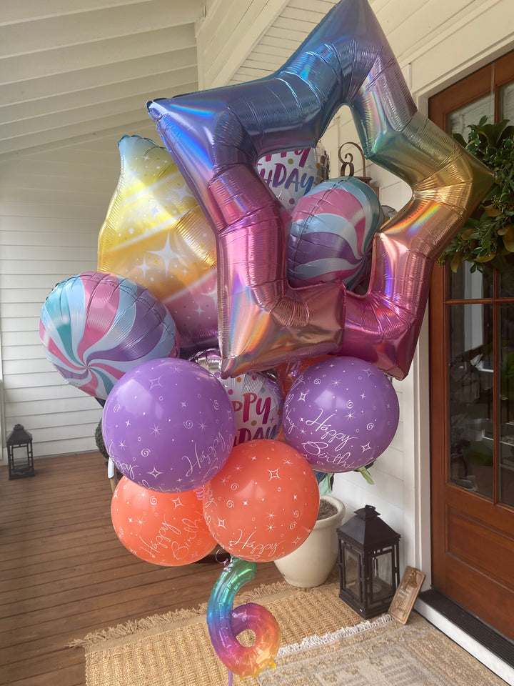 Candy Sweets Birthday Staff Designed Bouquet