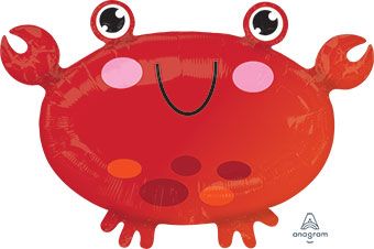 Crab 18" Foil Balloon