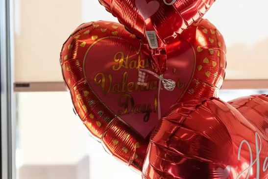 Heart-shaped Valentine&