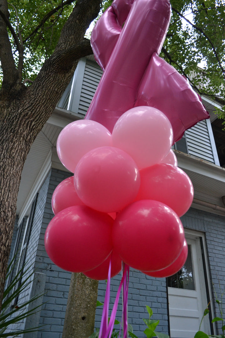 Hot Pink Latex Balloon (11 Inch)
