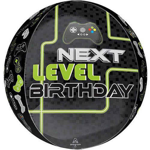 Next Level Birthday Orbz Foil Balloon (15 Inch)