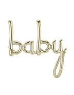 Baby Word Script Banner Balloon (39 Inch)