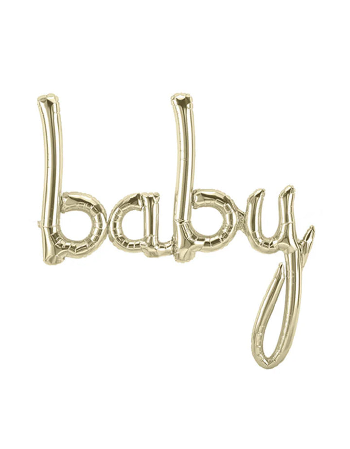 Baby Word Script Banner Balloon (39 Inch)