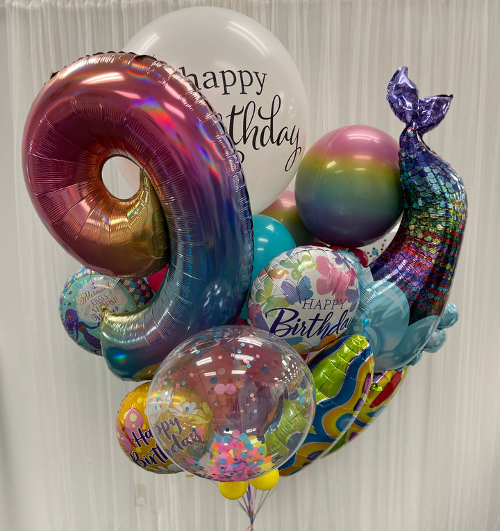 Ocean Nautical Themed Birthday Staff Designed Bouquet