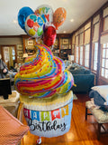 Giant Special Delivery Cupcake Celebration Bouquet