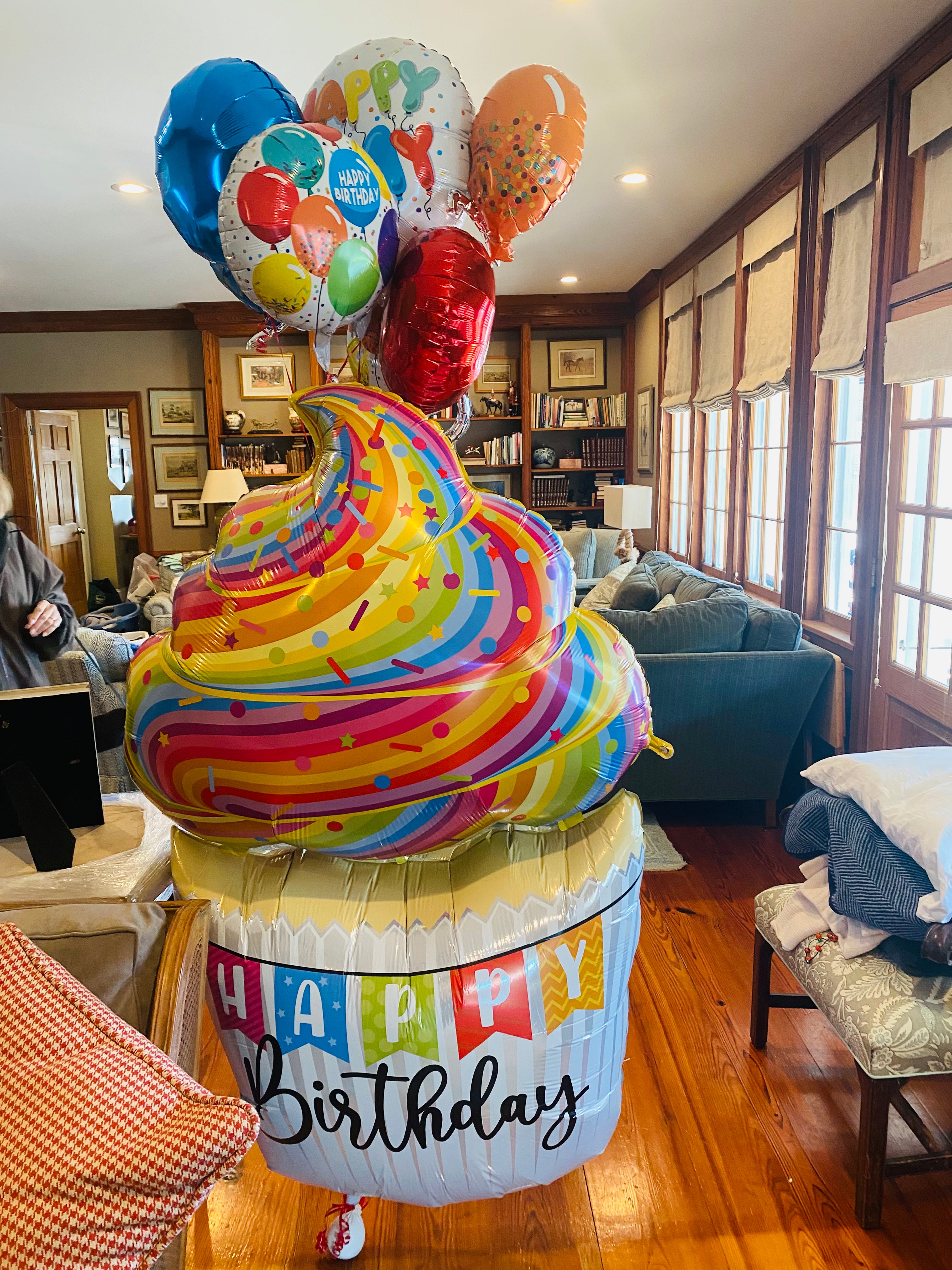 Giant Special Delivery Cupcake Celebration Bouquet
