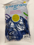 Bright Royal Blue Quick Links Latex Bag