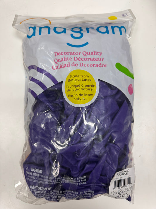 Purple Quick Links Latex Bag
