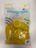 Crystal Clearz Yellow Solid 5" Latex Bag