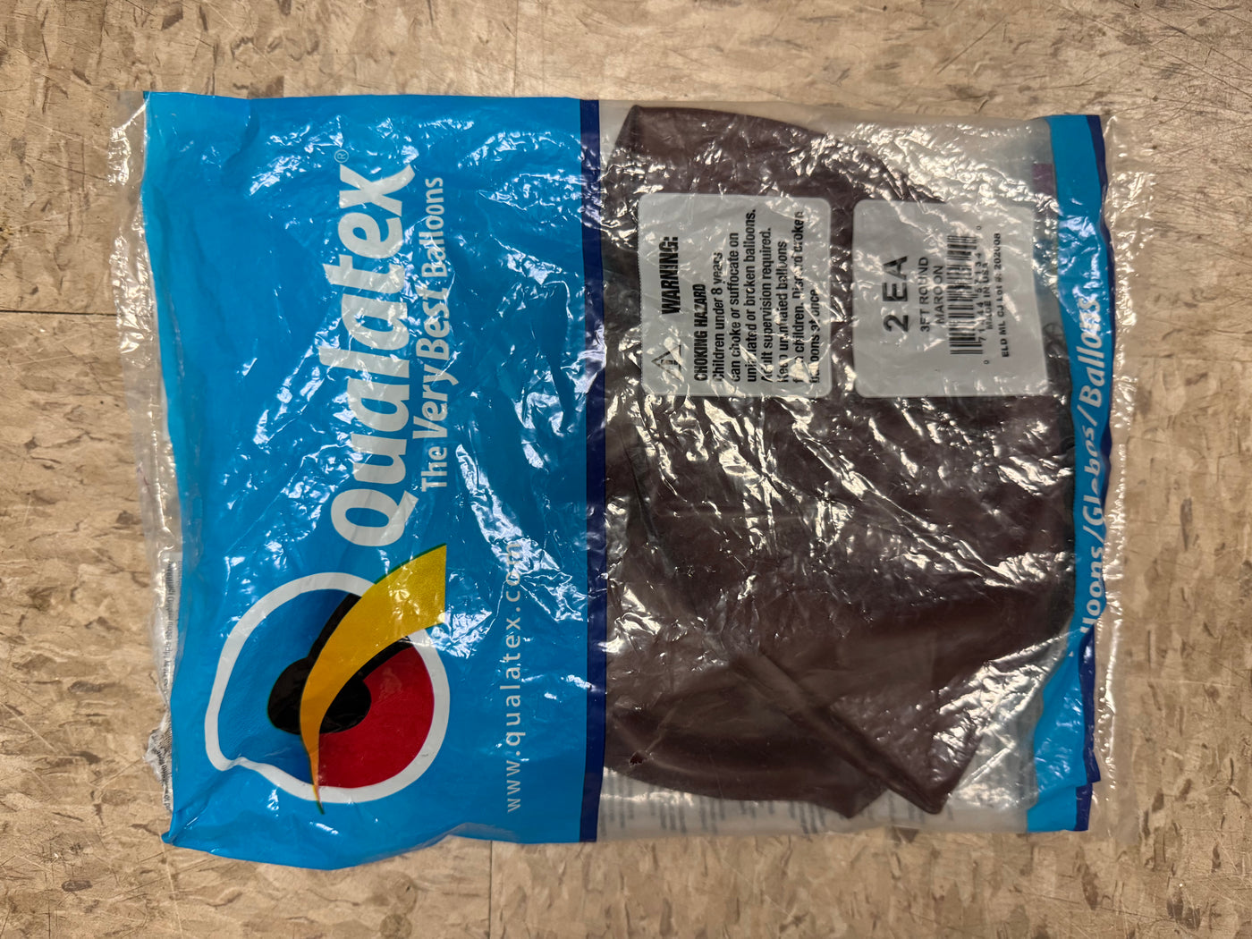 Maroon Solid 36" Latex Bag (Old Quality)